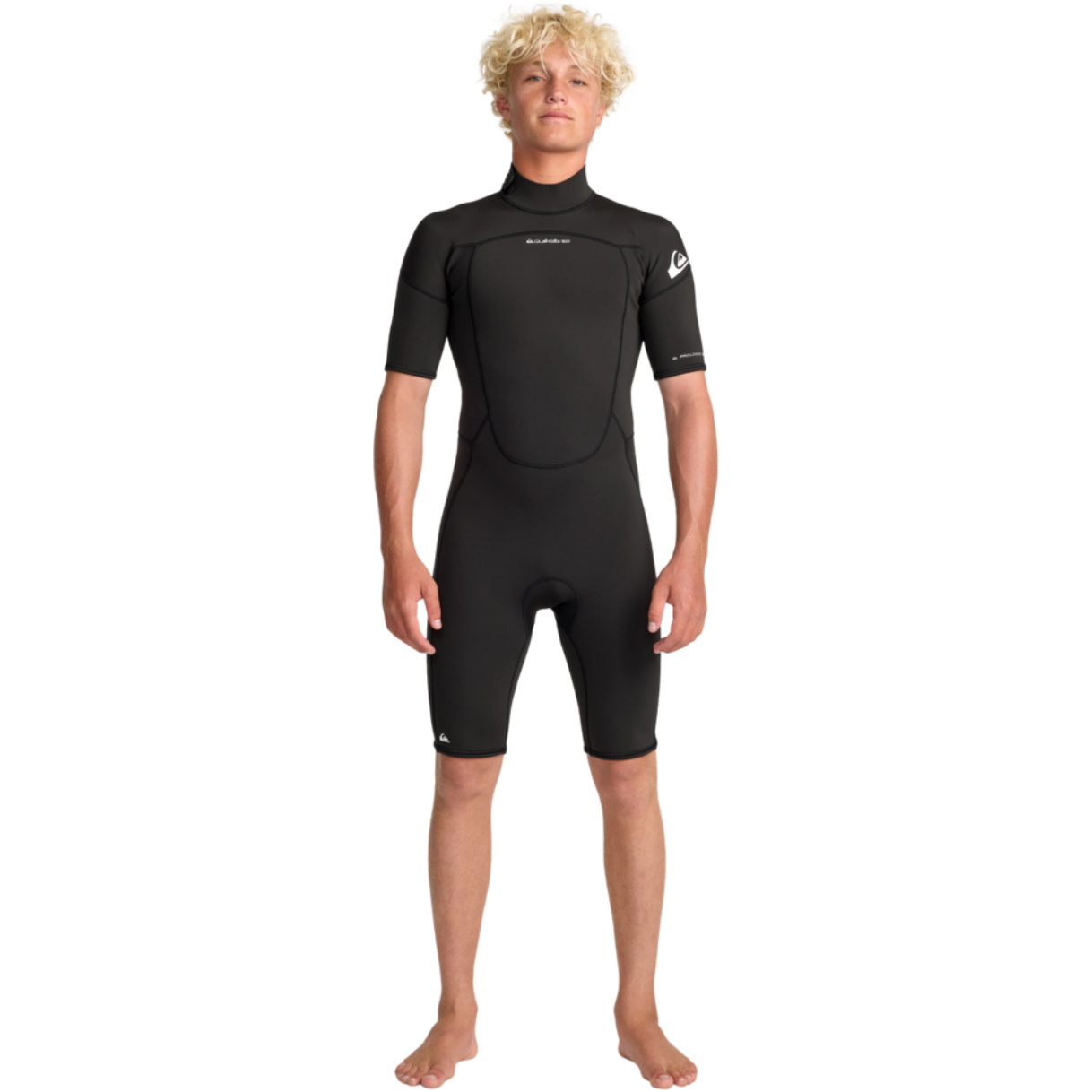 2026 Quiksilver Herre Prologue 2/ 2mm Back Zip Shorty Wetsuit 25AW253503 - Black